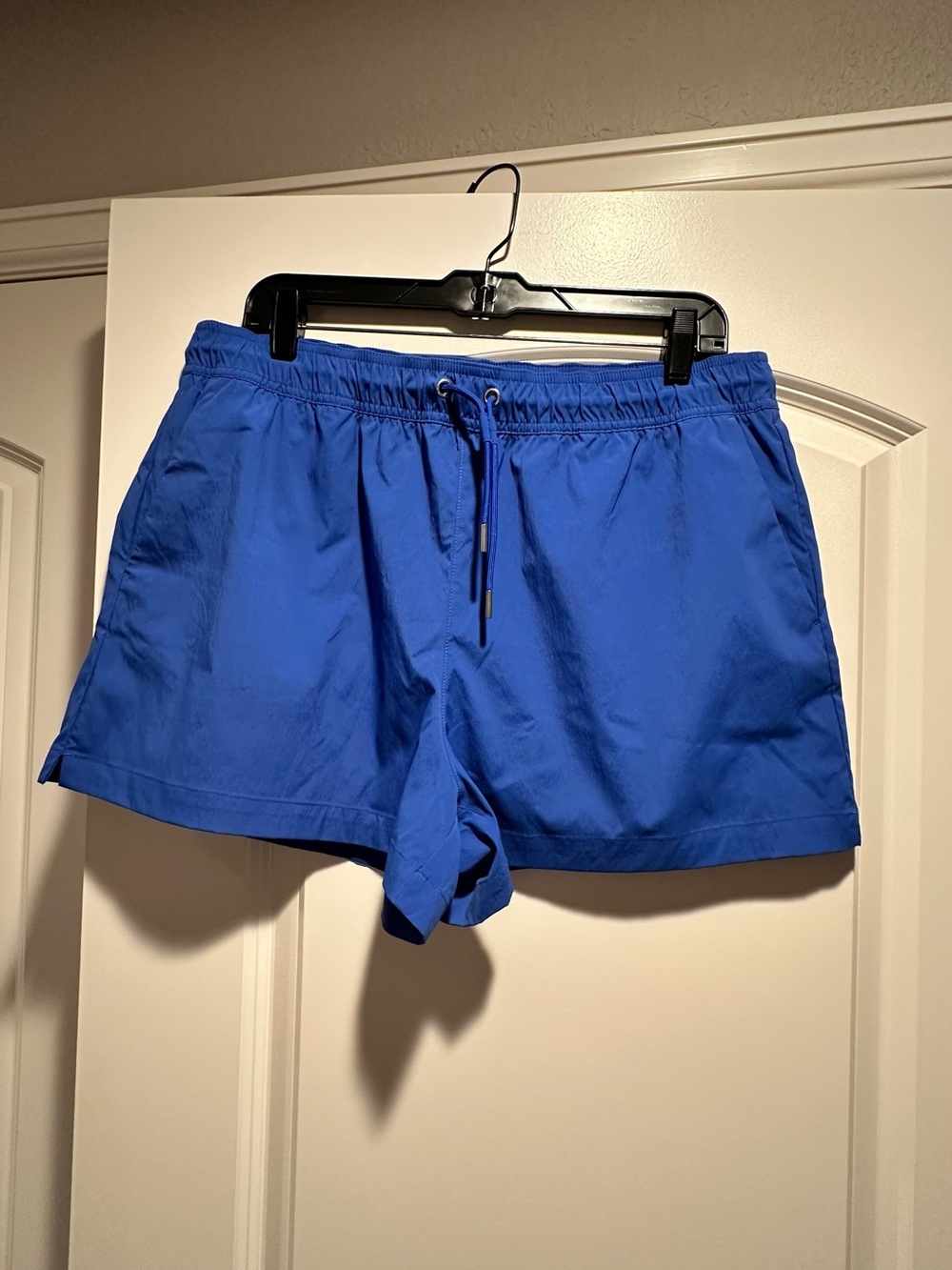 Athleta Cobalt Blue Athletic Shorts with Drawstring